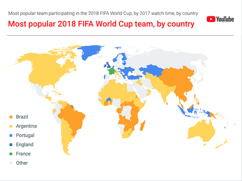 luot xem video world cup va cau thu tren youtube tang manh