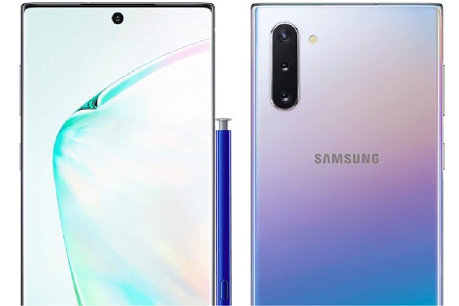 hinh anh bao chi ve samsung galaxy note 10 man hinh dep kho cuong