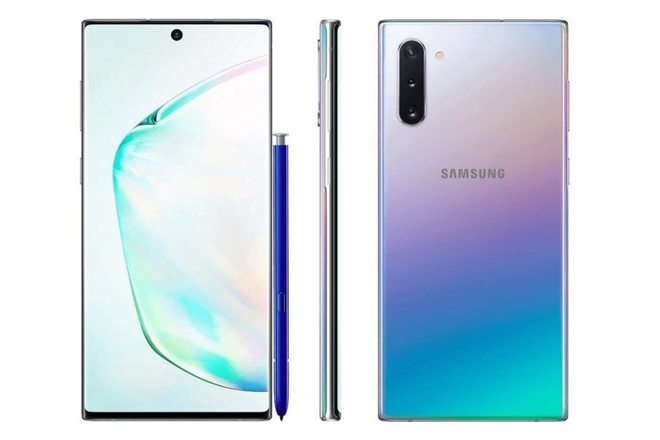 galaxy note 10 lo cau hinh hoan toan truoc khi ra mat ca thang