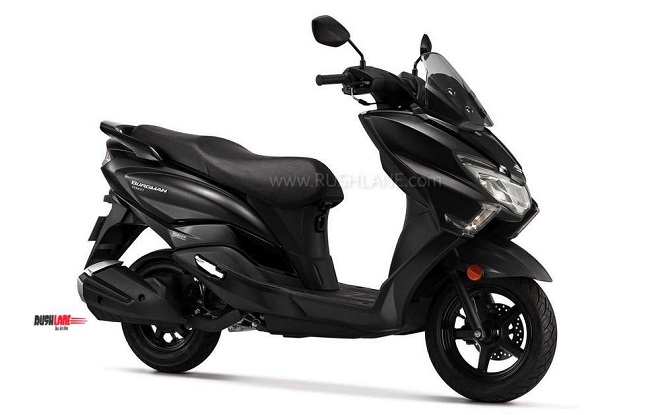 suzuki burgman street nhan mau den mo matte black them phan quy phai