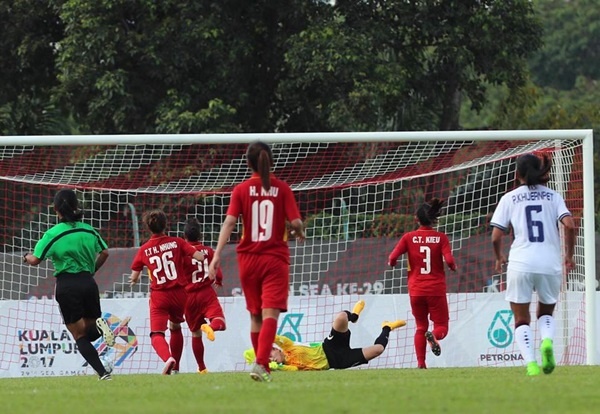 viet nam chia diem thai lan trong tran chung ket som bong da nu sea games