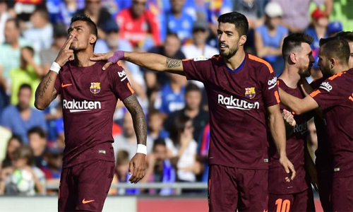 paulinho ghi ban quyet dinh barca giu mach toan thang o la liga