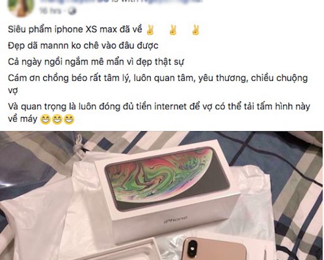 som so huu iphone xs max dan mang noi gi ve sieu pham nay