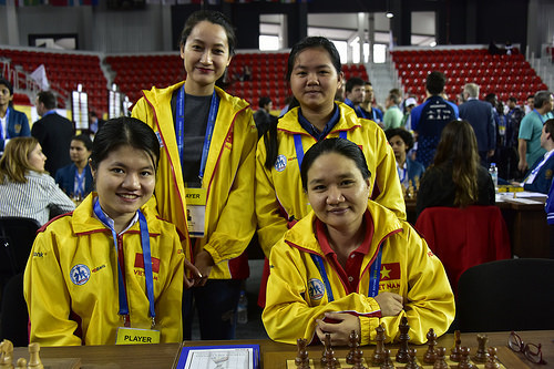 co vua viet nam toan thang tai giai olympiad