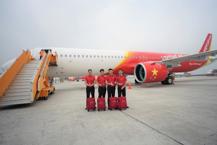 kham pha tau bay a321neo acf 240 dau tien cua vietjet air