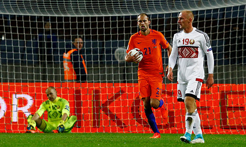 ha lan coi nhu het cua du world cup 2018 du thang belarus