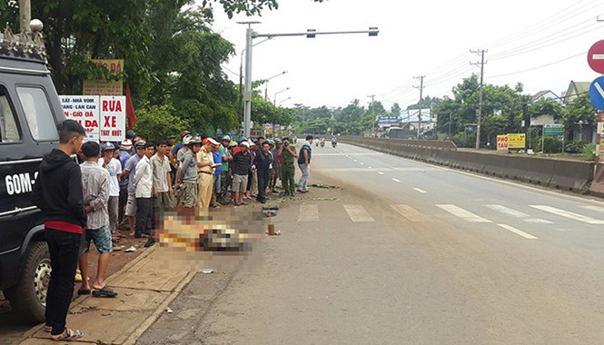 mot hoc sinh tu vong tai cho khi gap tai nan tren duong di hoc