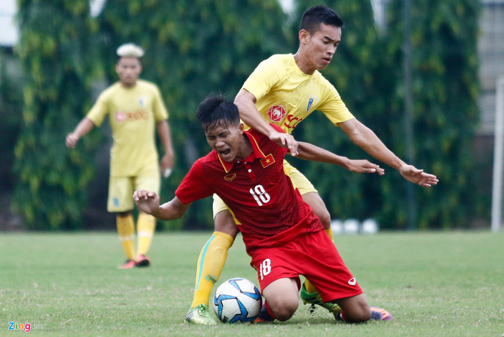 u19 viet nam thua trang 5 ban truoc doi tre ha noi