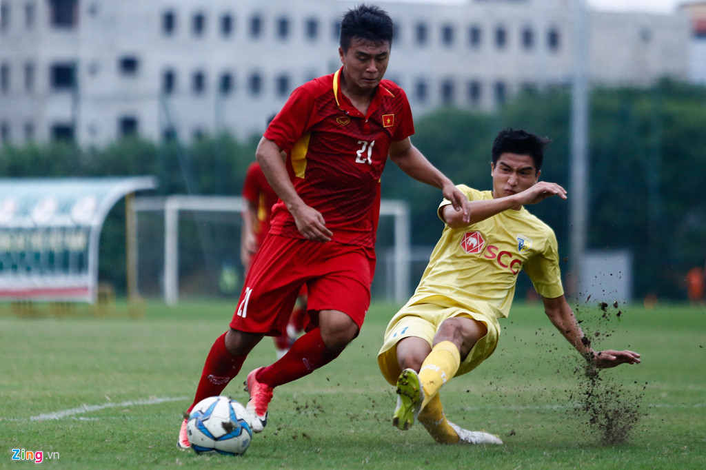 u19 viet nam thua trang 5 ban truoc doi tre ha noi