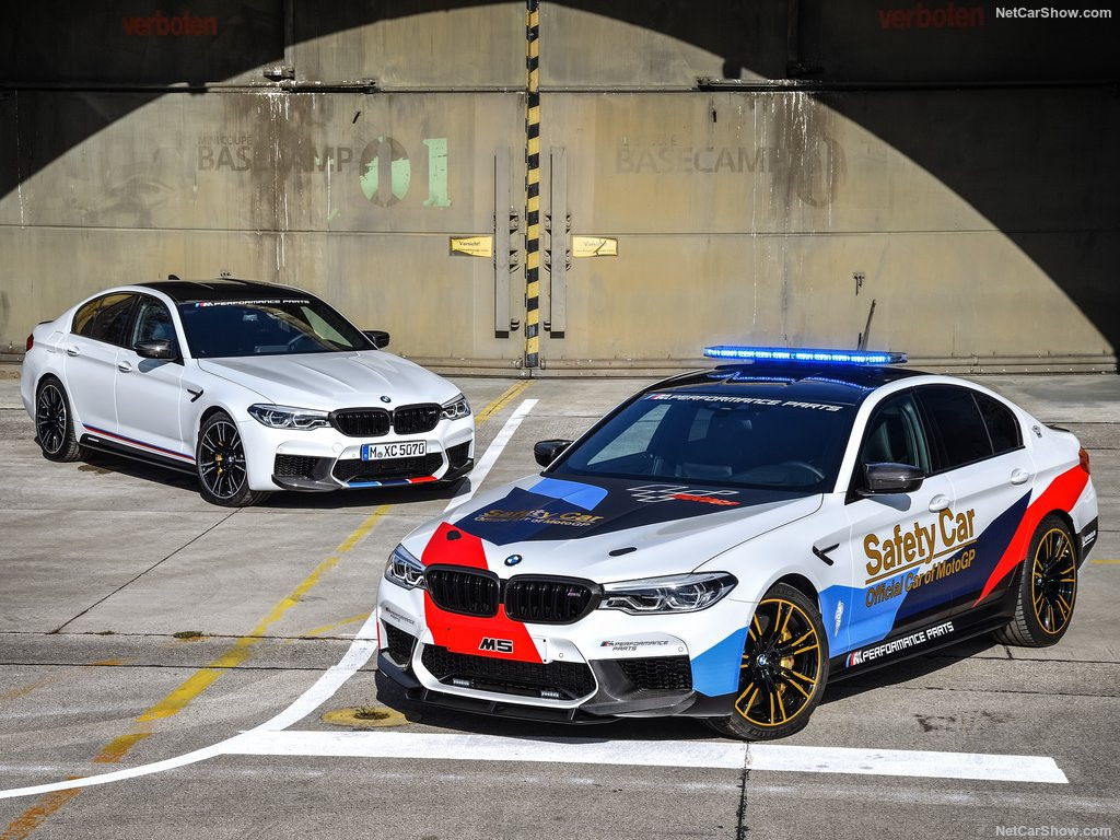 bmw m5 xe dan duong chinh thuc cua giai dua motogp