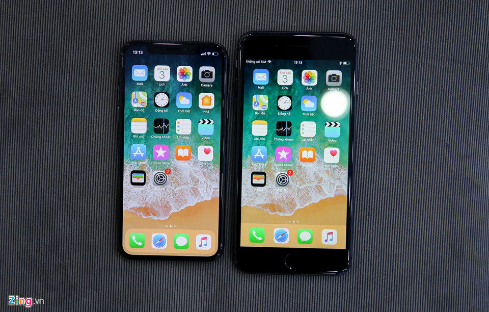 iphone x do dang cung iphone 8 tai viet nam