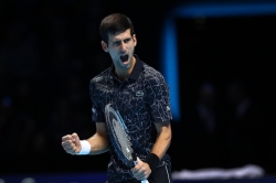 Thắng dễ Anderson, Djokovic vào chung kết ATP Finals