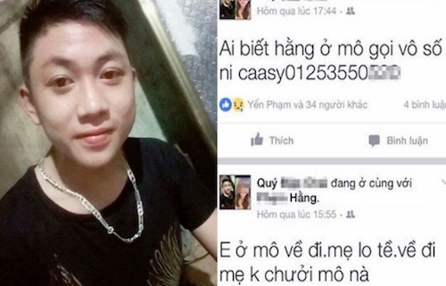 ke vut xac ban gai lo tay tu trang thai bat an tren facebook