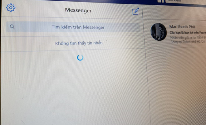 facebook messenger gap loi lien tuc trong ngay tai viet nam