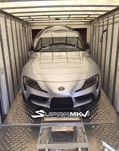 xe the thao toyota supra 2019 lan dau lo dien