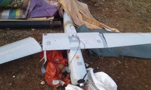 uav trinh sat nga roi tai syria