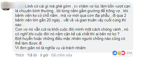 buc anh chup len nguoi chong xam tro khien dan mang tranh luan gay gat