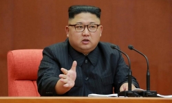 kim jong un xuat hien sau hai tuan vang bong tren truyen thong