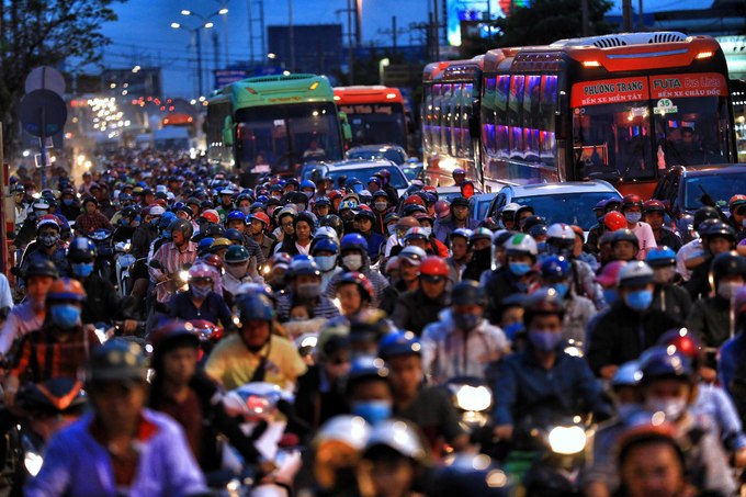 cua ngo sai gon tac nghen ngay cuoi ky nghi tet duong lich