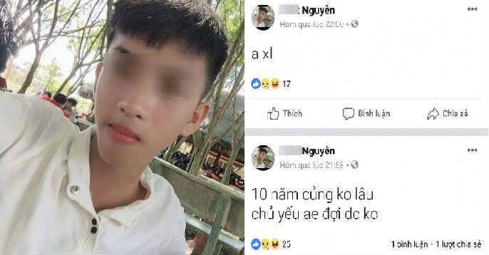 thieu nien 15 tuoi dam chet nguoi khoe chien tich tren facebook