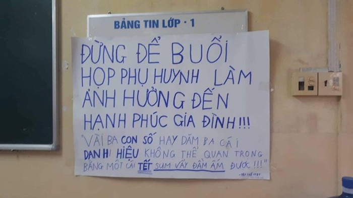 nhung hinh anh cuoi ra nuoc mat ve noi khiep so cua hoc sinh mang ten hop phu huynh