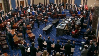Thượng viện Mỹ mở phiên tòa luận tội Trump sau lễ nhậm chức của Biden