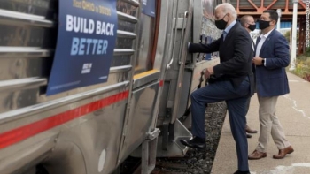 Ông Biden không đi tàu Amtrak tới lễ nhậm chức do lo ngại an ninh