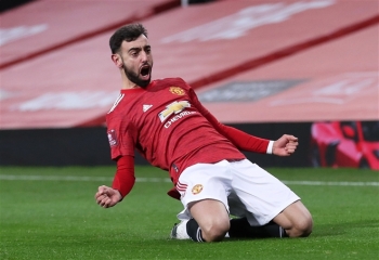 Bruno Fernandes  ghi bàn, Man Utd loại Liverpool khỏi FA Cup