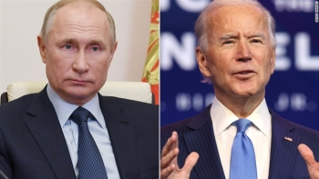 Lần đầu điện đàm với Tổng thống Putin sau nhậm chức, ông Biden nói gì?