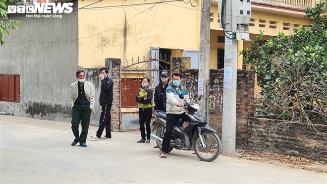 Bắc Ninh: Ngày đầu cách ly phòng dịch ở xã có 2 ca mắc COVID-19 - 8