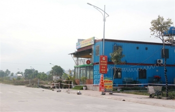 Phong tỏa tạm thời khu vực có nguy cơ lây nhiễm COVID-19 ở Vân Đồn, Quảng Ninh