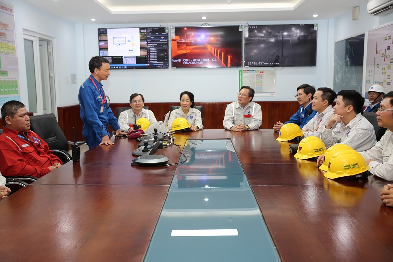 lanh dao bsr kiem tra cong tac van hanh san xuat trong dip tet nguyen dan 2019