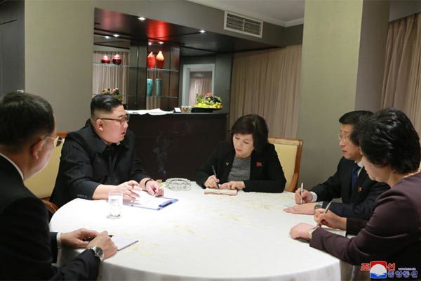 trieu tien cong bo lich hoat dong cua ong kim jong un tai vn