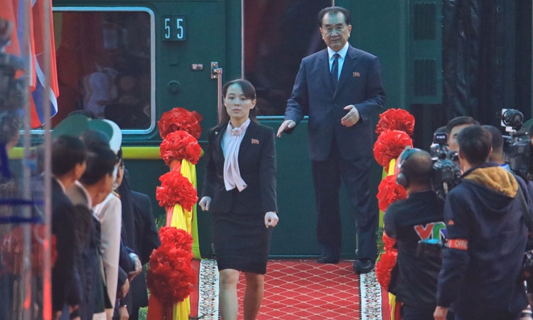 4 phu nu thap tung ong kim jong un trong hoi nghi o ha noi