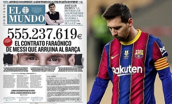 Rò rỉ hợp đồng trị giá hơn 500 triệu Euro giữa Lionel Messi và Barca