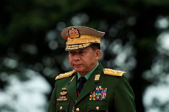 Tổng tư lệnh lãnh đạo cuộc đảo chính ở Myanmar lần đầu lên tiếng sau binh biến - 1