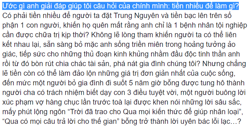 vu ly hon dang le nguyen vu ba le hoang diep thao bat ngo tra loi tien nhieu de lam gi