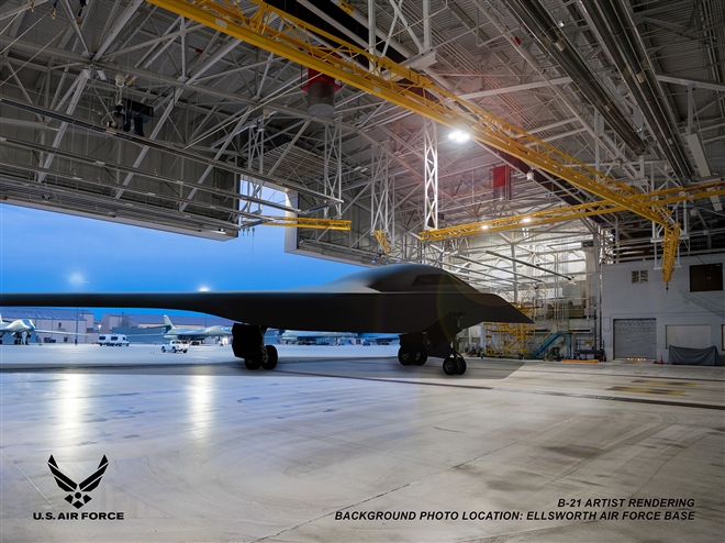Mỹ 'vô tình' lộ thông số bí mật máy bay ném bom chiến lược B-21 Raider - 1