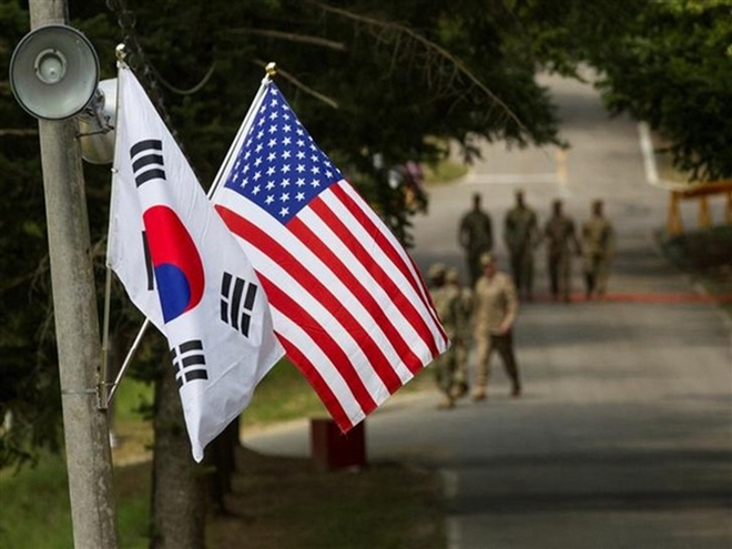 Mỹ và Hàn Quốc đạt thỏa thuận chia sẻ chi phí quân sự - 1