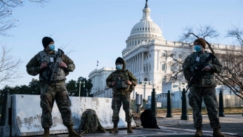 Vệ binh Quốc gia bảo vệ Đồi Capitol đến tháng 5