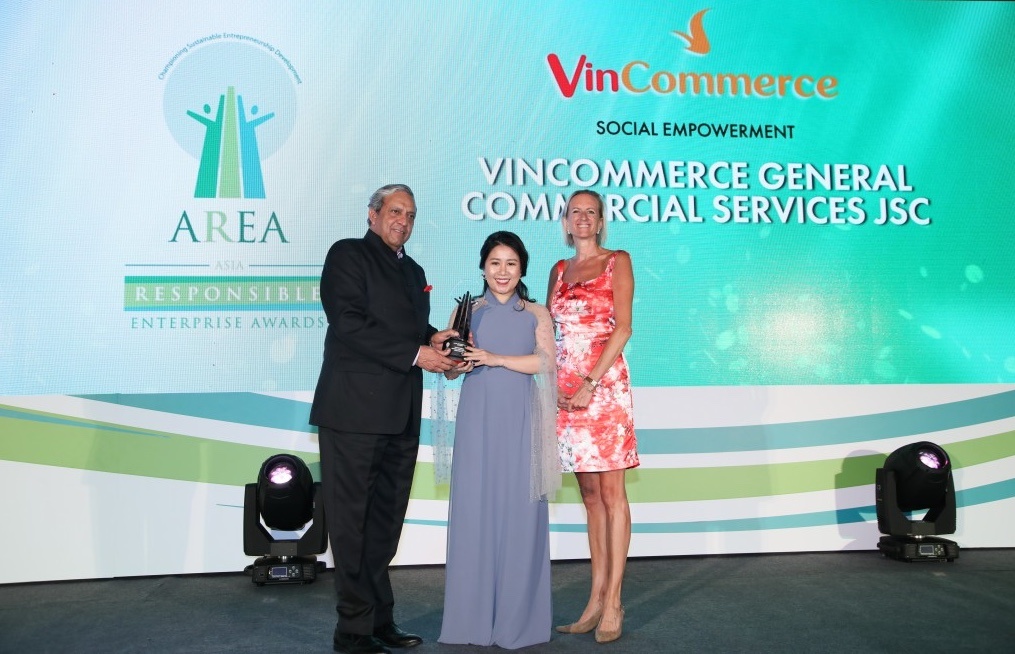 vincommerce nhan giai thuong doanh nghiep trach nhiem chau a