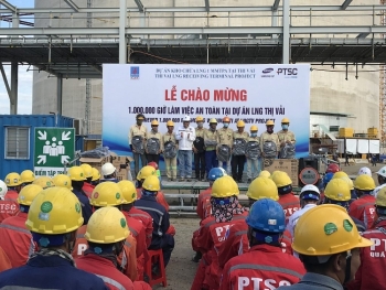 Dự án Kho chứa LNG Thị Vải đạt 1 triệu giờ làm việc an toàn