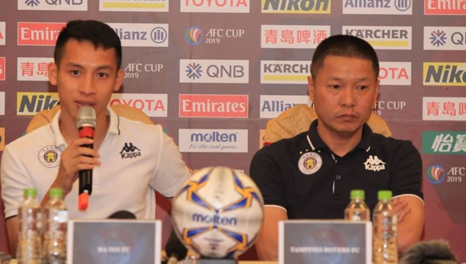 truoc thong tin doan van hau xuat ngoai hlv ha noi fc noi gi