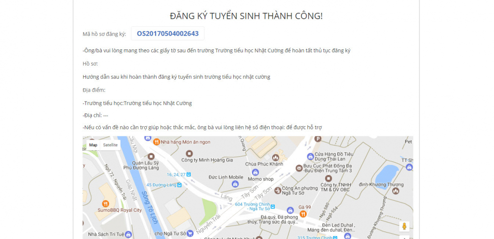 tuyen sinh dau cap vao truong cong lap o ha noi 7 buoc dang ky truc tuyen