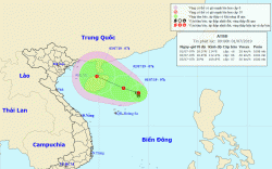 ap thap nhiet doi cach quan dao hoang sa 190km gio giat cap 9