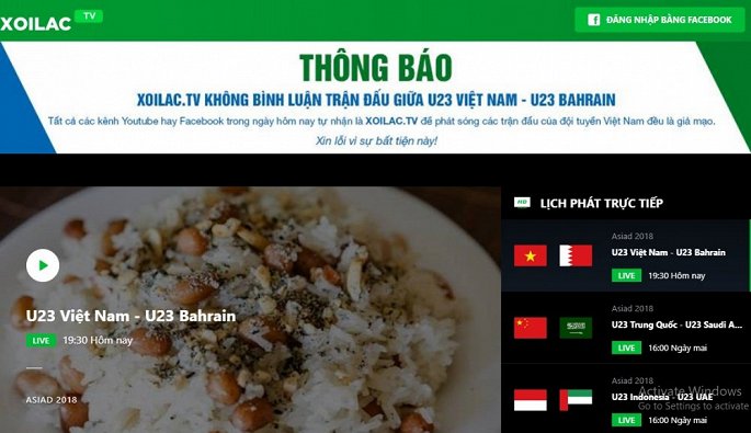 danh sach chi tiet 18 website an cap vi pham trang tron ban quyen asiad 2018