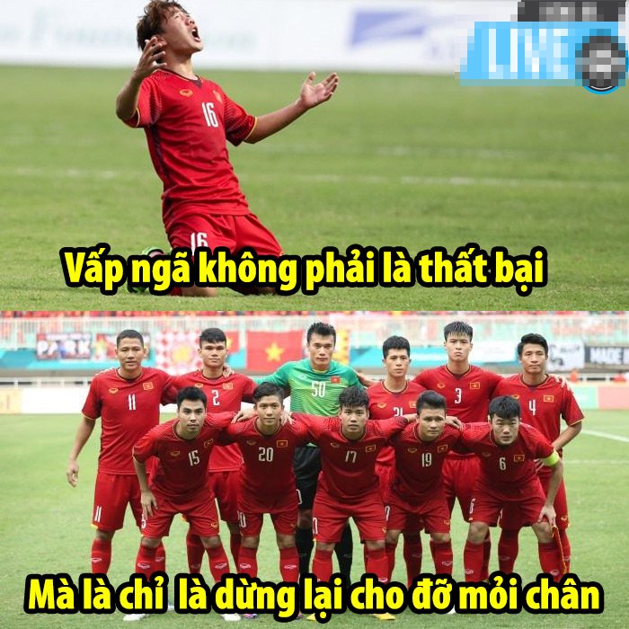 cu dan mang che anh chia buon voi u23 olympic viet nam