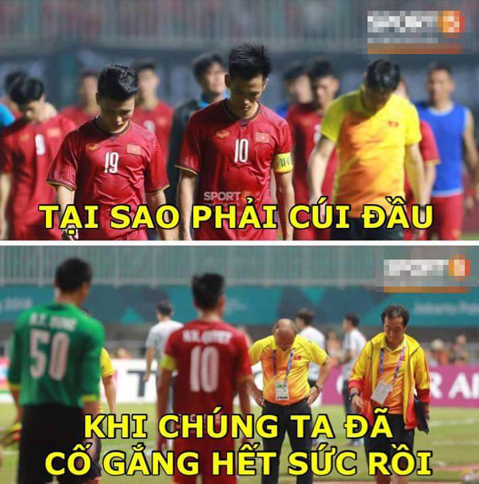 cu dan mang che anh chia buon voi u23 olympic viet nam