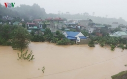 2 người chết và mất tích do mưa lũ ở các tỉnh miền Bắc