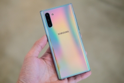 Ảnh Galaxy Note 10 với thiết kế nhỏ gọn, dáng mỏng